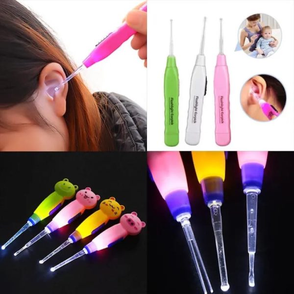 Ear Cleaner LED Light Flashlight Earpick" - Image 3