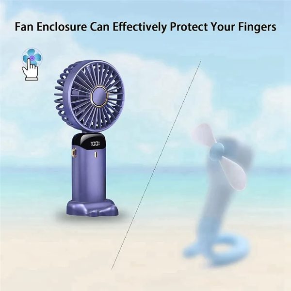 Portable Fairy Wand Fan – 5000mAh Rechargeable - Image 3