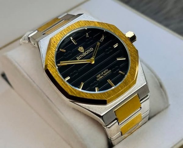 BINBOND 818 Stainless Steel Quartz Watch for Men – Premium Waterproof Fashion Wristwatch - Image 15