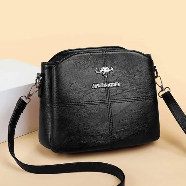3 Layers Luxury Messenger Crossbody Bag for Women - Image 4