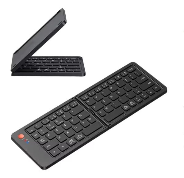 Ultra Slim Folding Pocket Bluetooth Keyboard - Image 2