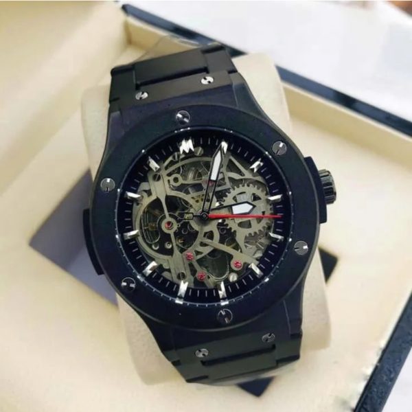 Premium Stainless Steel Automatic Watch for Men – Waterproof Stylish Mechanical Wristwatch - Image 3